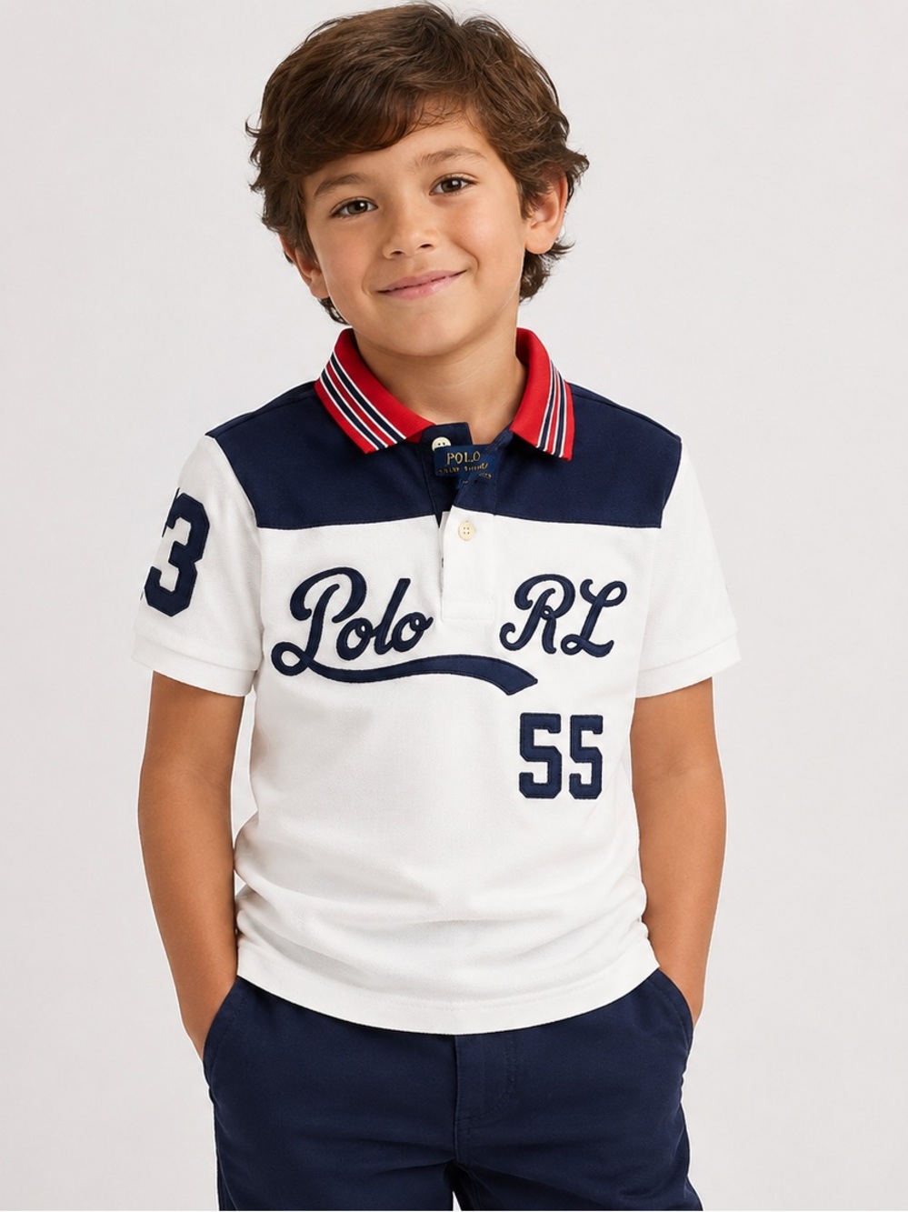 Polo Ralph Lauren Script Logo Polo Shirt Boys Size 5